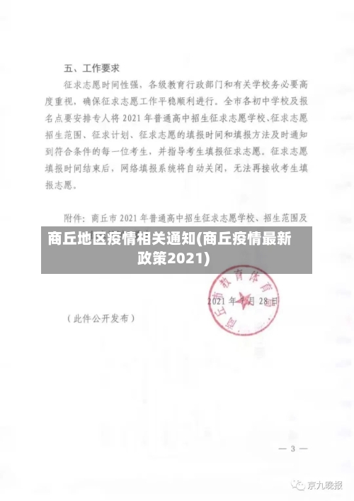 商丘地区疫情相关通知(商丘疫情最新政策2021)-第2张图片